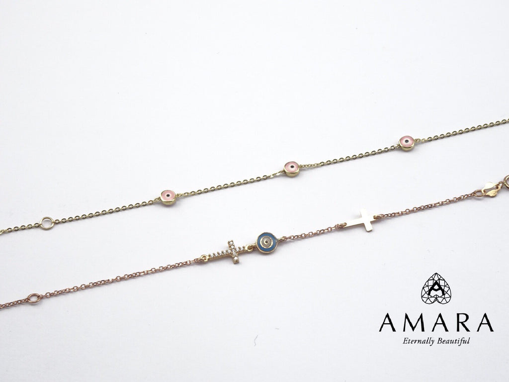 Girls Evil Eye Bracelets