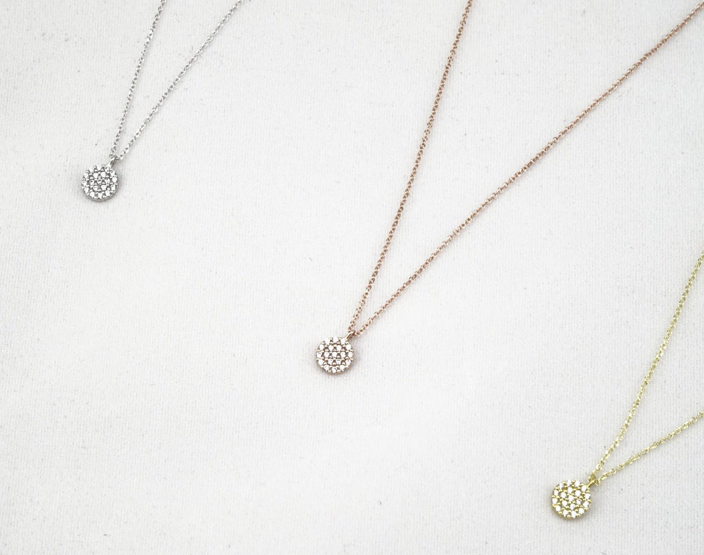 Small Disc Necklace